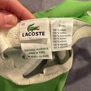 Lacoste Baseball Cap - kids/small women’s size